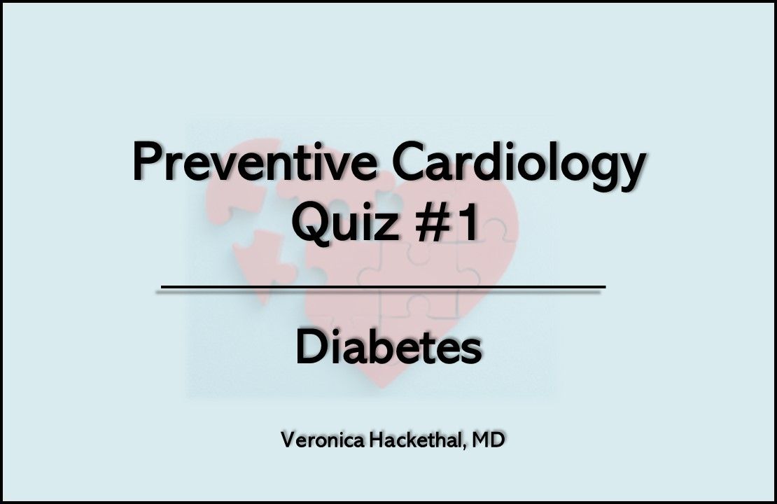 Diabetes management to prevent cardiovascular disease 