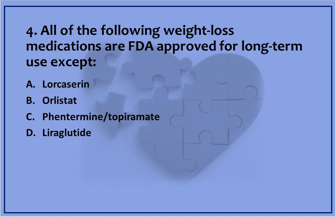 Guidelinedirected Weight Loss 4 Questions for Primary Care Physicians