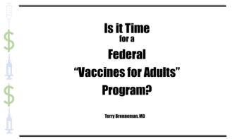 Is it Time for a Federal "Vaccines for Adults" Program?