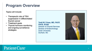 An Overview of Thyroid Cancer and Treatment Goals