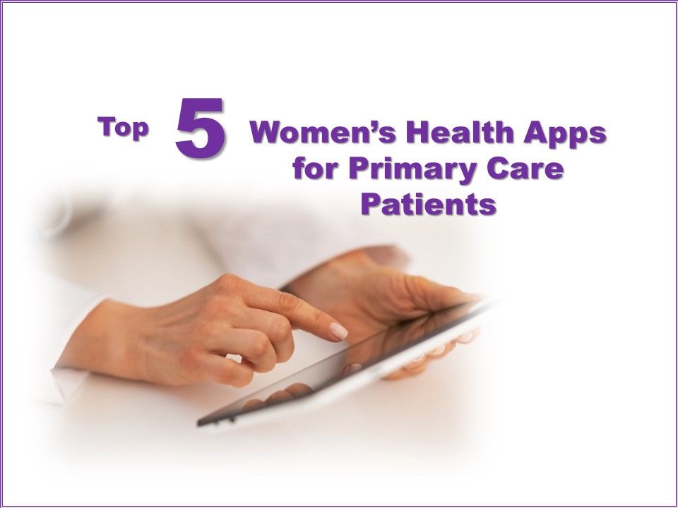 5 Top Women's Health Apps