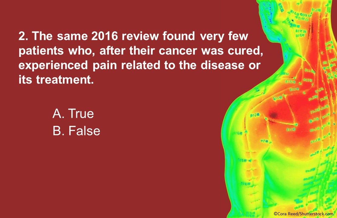 Acupuncture for the Management of Cancer Related-Pain