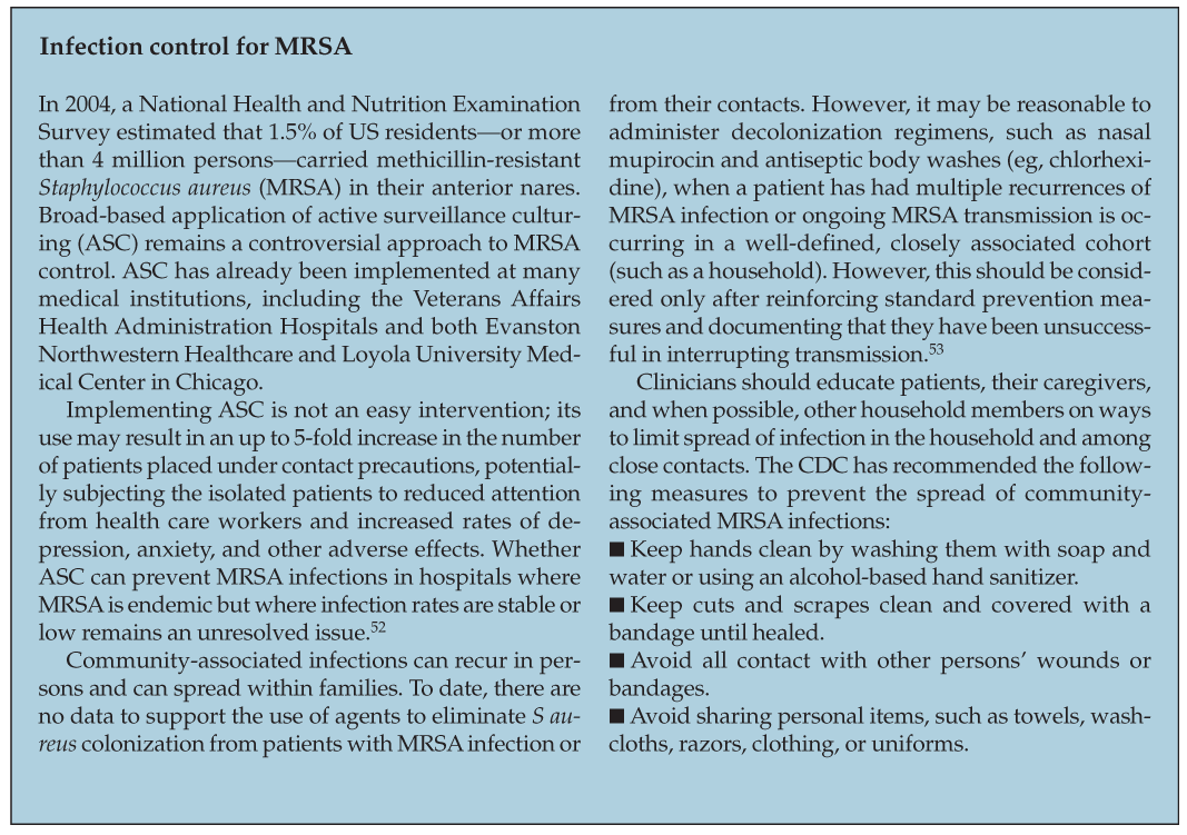 managing ca mrsa infections current and emerging options managing ca mrsa infections current and emerging options