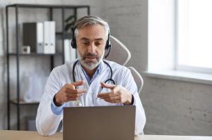 Tips for safe post-pandemic telehealth use / image credit telemedicine ©YuriMaslak/stock.adobe.com