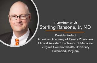 AAFP President-elect Sterling Ransone, Jr, MD, says Flu Season Could Test FPs, Again