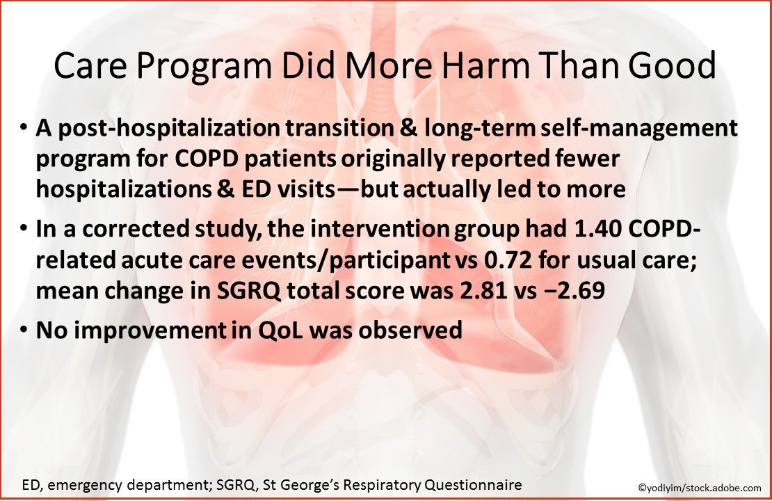 Reduce COPD Exacerbations with Combination Therapy, COPD in primary care