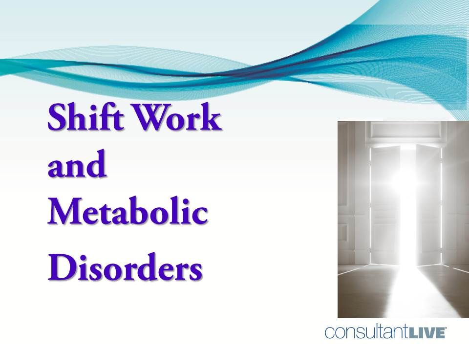 Shift work and metabolic disorders. 