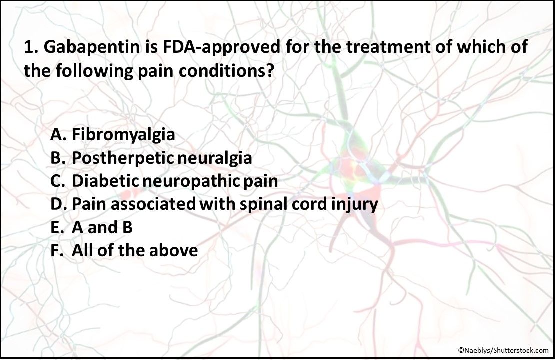 Gabapentinoids used Offlabel for Pain Effective or Erroneous