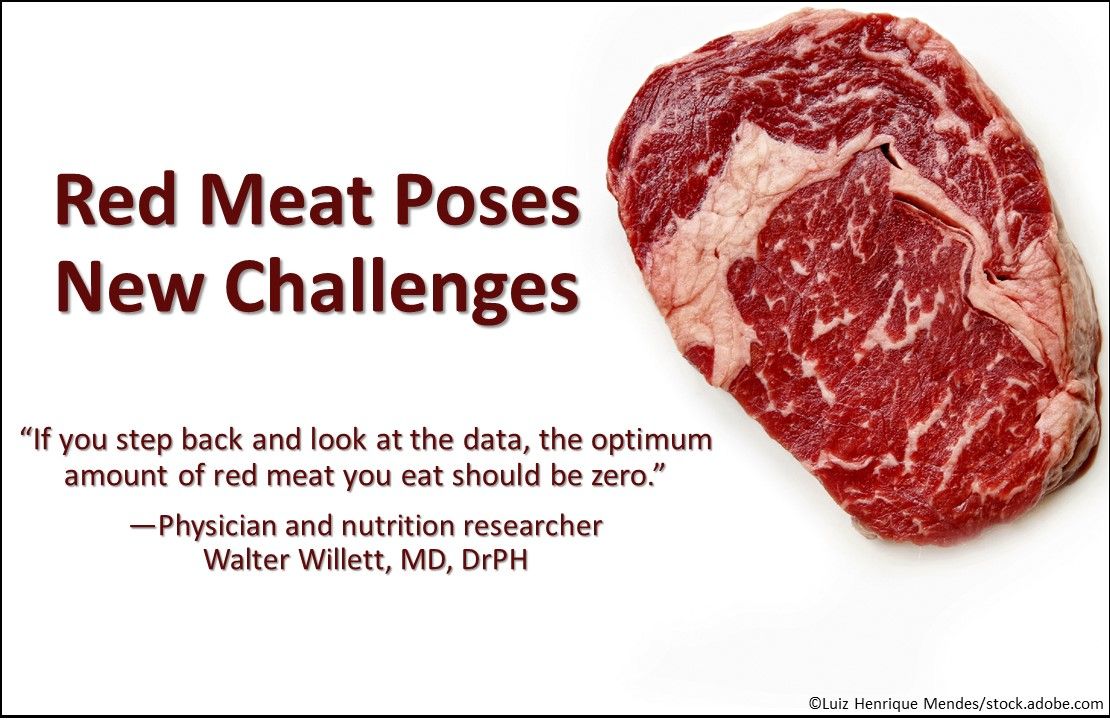 red meat, red meat poses new challenges, red meat consumption, primary care