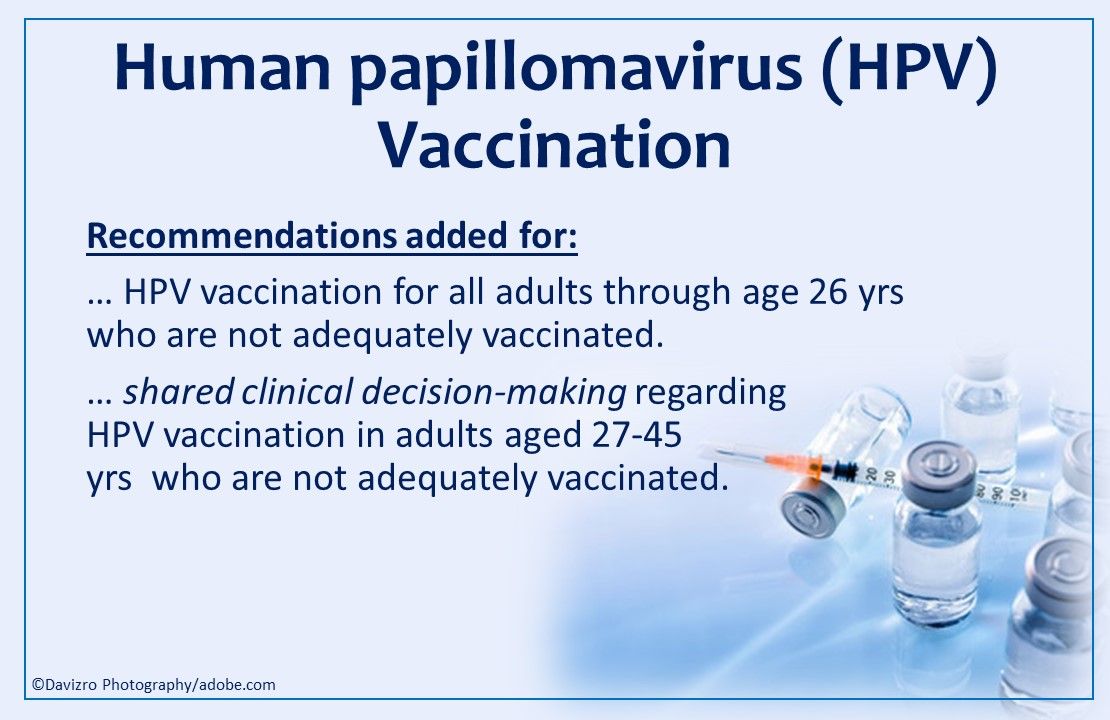 ACIP: Key 2020 Updates To The Adult Immunization Schedule