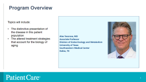 An Overview of Hypothyroidism