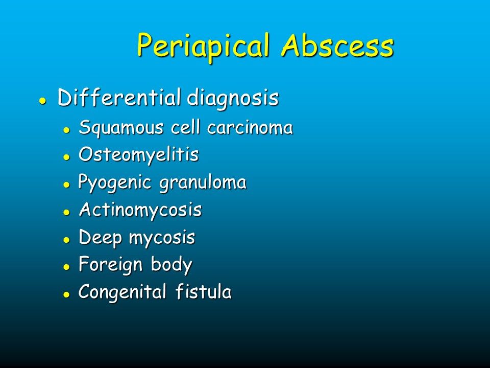 "Lumpy Jaw" in a 20yearold Male Resists Treatment Patient Care Online