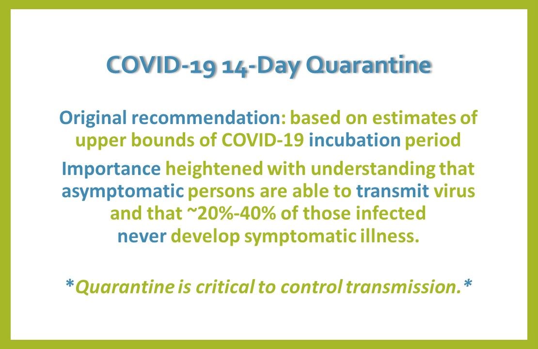 CDC Reduces COVID 19 Quarantine Requirement   Slide2new 