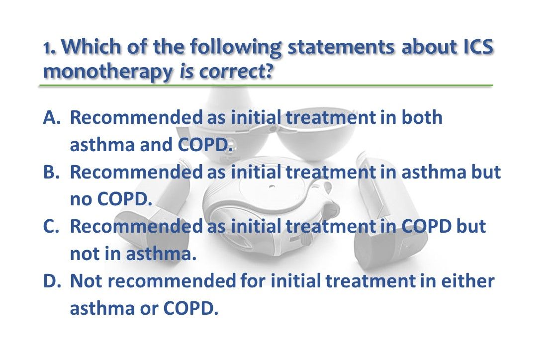 Guideline-directed Therapy for Asthma and COPD