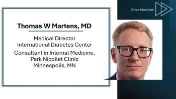 Intermittent and Continuous Glucose Monitoring: Thomas Martens, MD, Details the Differences
