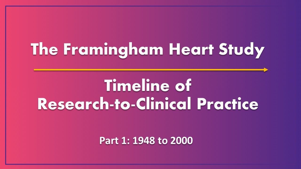 framingham heart study research design