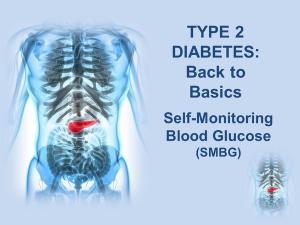 Self-monitoring Blood Glucose in T2DM: It's Essential