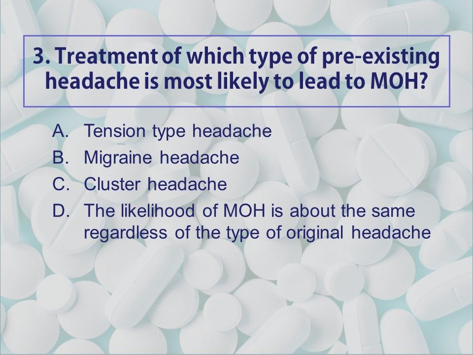 Medication Overuse Headache: A Short Test