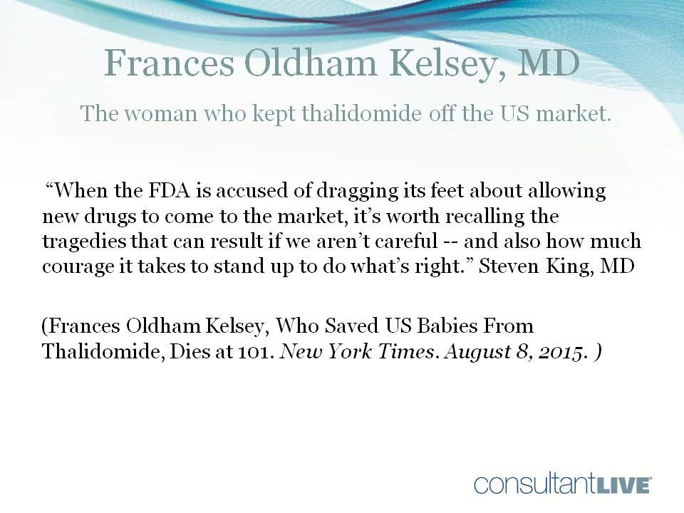 Frances Oldham Kelsey, dies at 101.