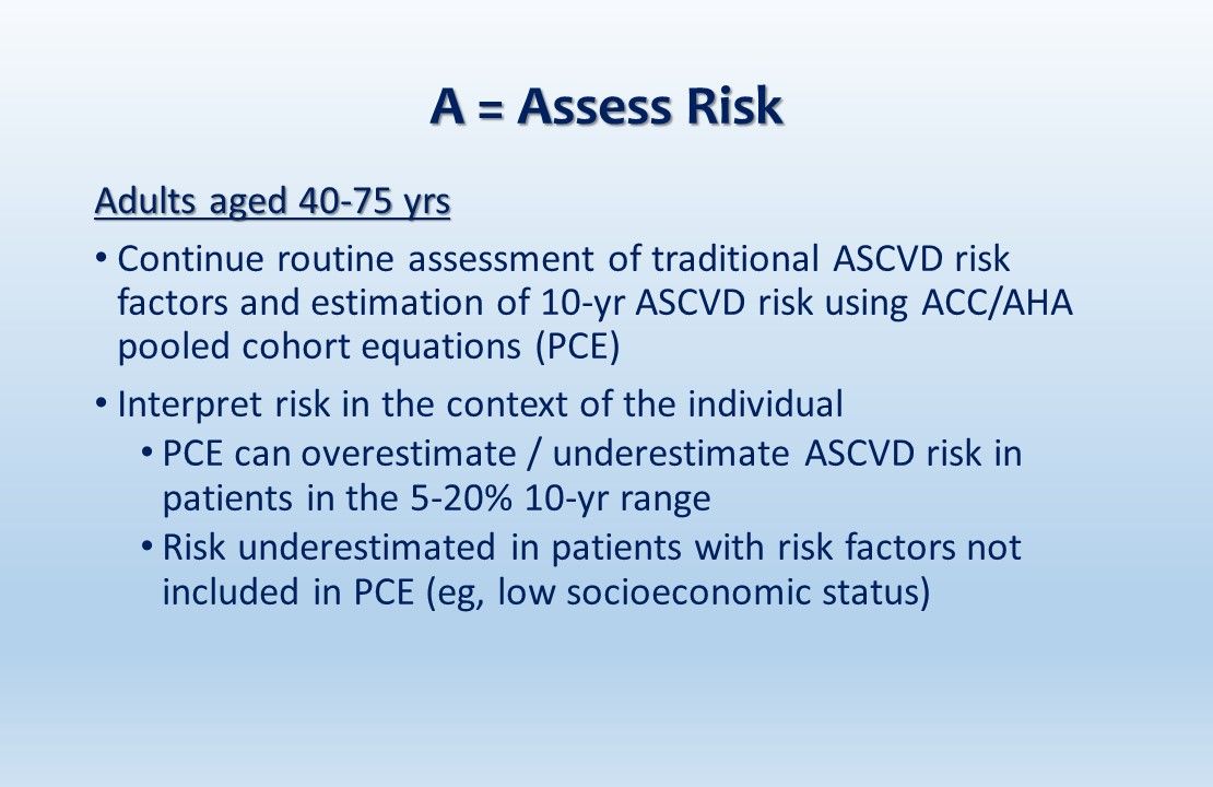 Primary Cardiovascular Prevention: 2019 ACC/AHA Guideline Update