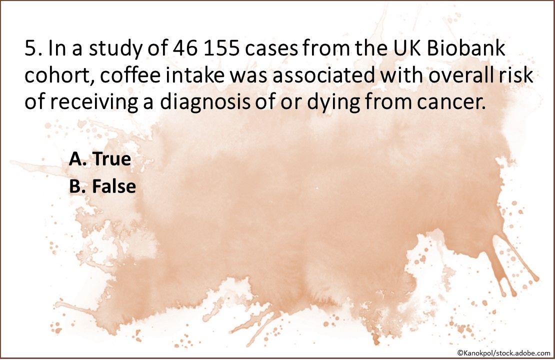 caffeine, coffee, cancer, mortality, cancer diagnosis, drinking coffee