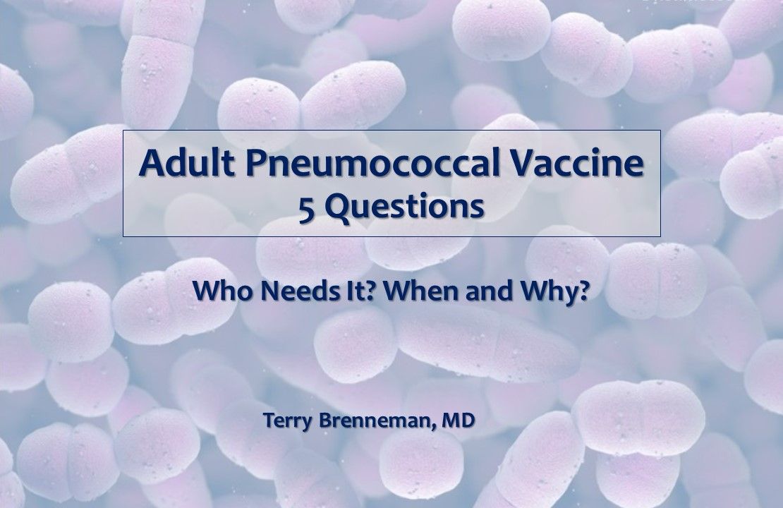 thesis on pneumococcal vaccine