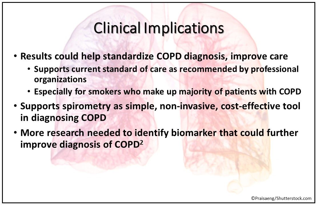 Current COPD Cutoff Confirmed: JAMA Study Highlights