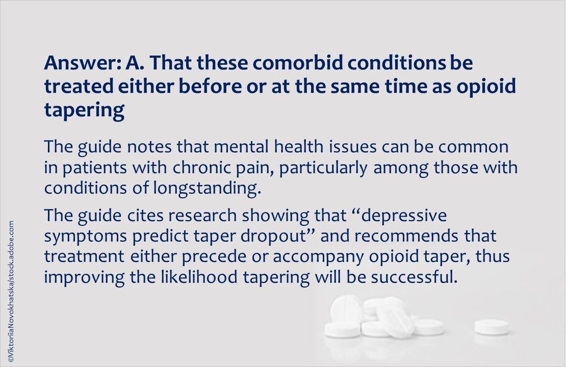 Example Opioid Tapering Opioid Tapering and Discontinuation: 10 Questions