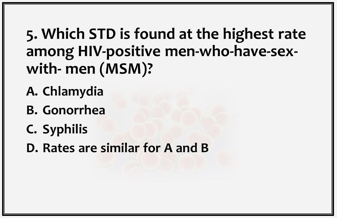 5 Questions on US Trends in STDs