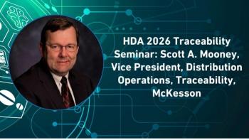 Scott A. Mooney, vice president, distribution operations, traceability, McKesson.
