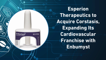 Esperion to Acquire Corstasis | Created in Canva - Enbumyst image courtesy of Esperion