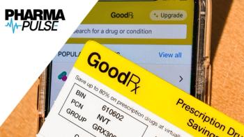 Sep 2, 2020 Sunnyvale / CA / USA - GoodRx Card placed in front of the GoodRx app open on a smartphone; GoodRx is a startup company providing prescription drugs discounts and a telemedicine platform. | © Sundry Photography - stock.adobe.com 377582664