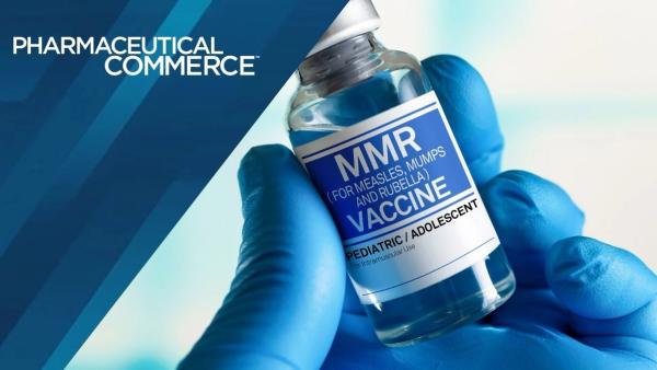 Doctor with vial of the doses vaccine for MMR Measless, Mumps and Rubella diseases. Medicine and health care concept. Vaccination for booster shot for MMR Measless, Mumps and Rubella diseases. - angellodeco - stock.adobe.com
