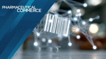 Bright digital interface with a glowing barcode and connected supply chain nodes floating over a clean surface smart food logistics concept traceability technology futuristic | stock.adobe.com 2105470900