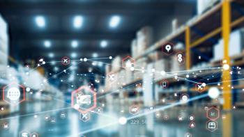 Distribution center and communication network concept. | © metamorworks - stock.adobe.com