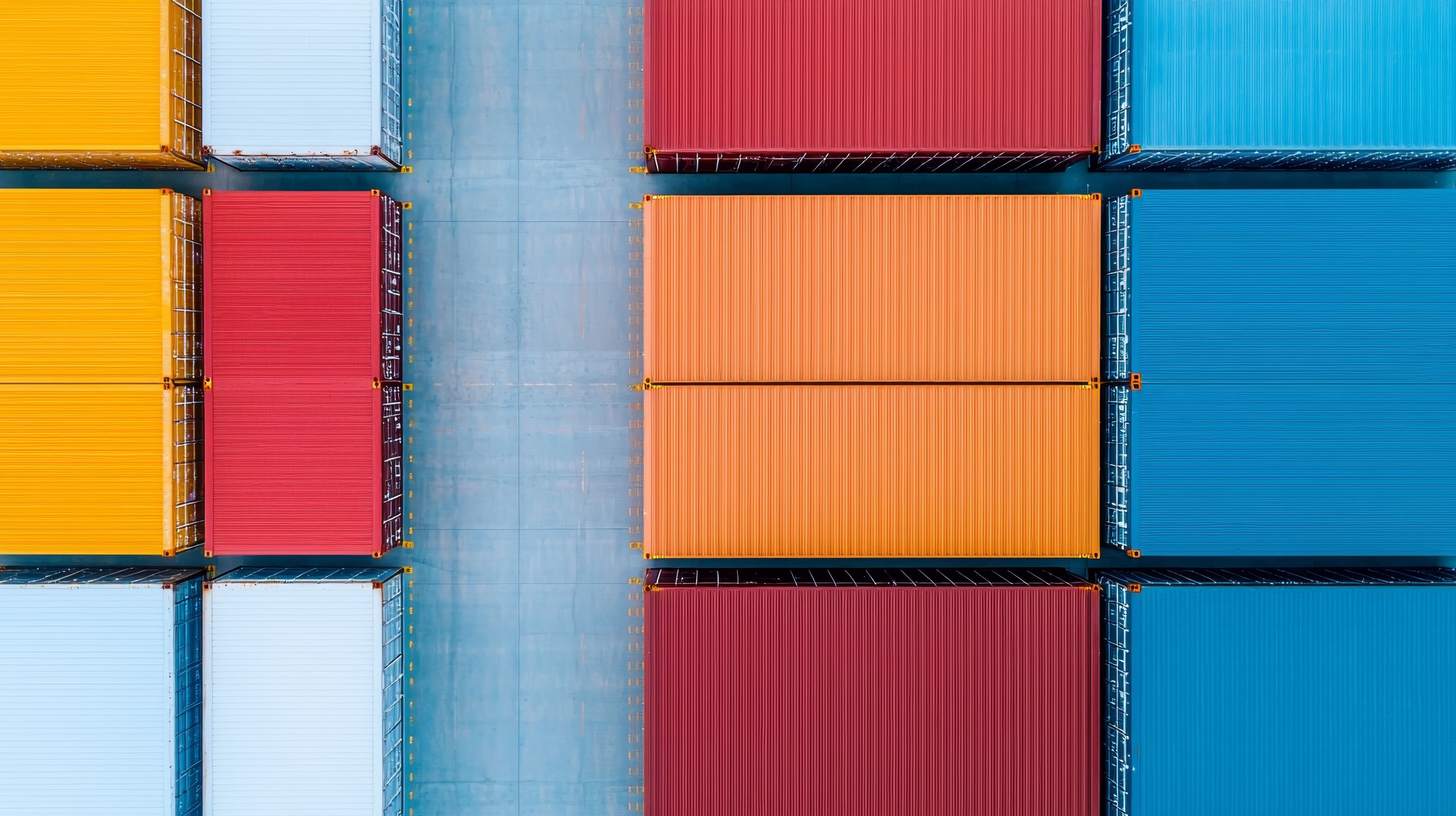 Frozen Logistics Hub - Aerial View of Refrigerated Warehousing Facility with Copy Space for Text | Image Credit: ©Yuparet - stock.adobe.com