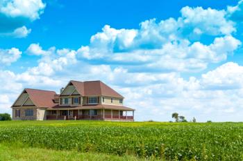 Home in a rural area -- Image credit: maksymowicz | stock.adobe.com