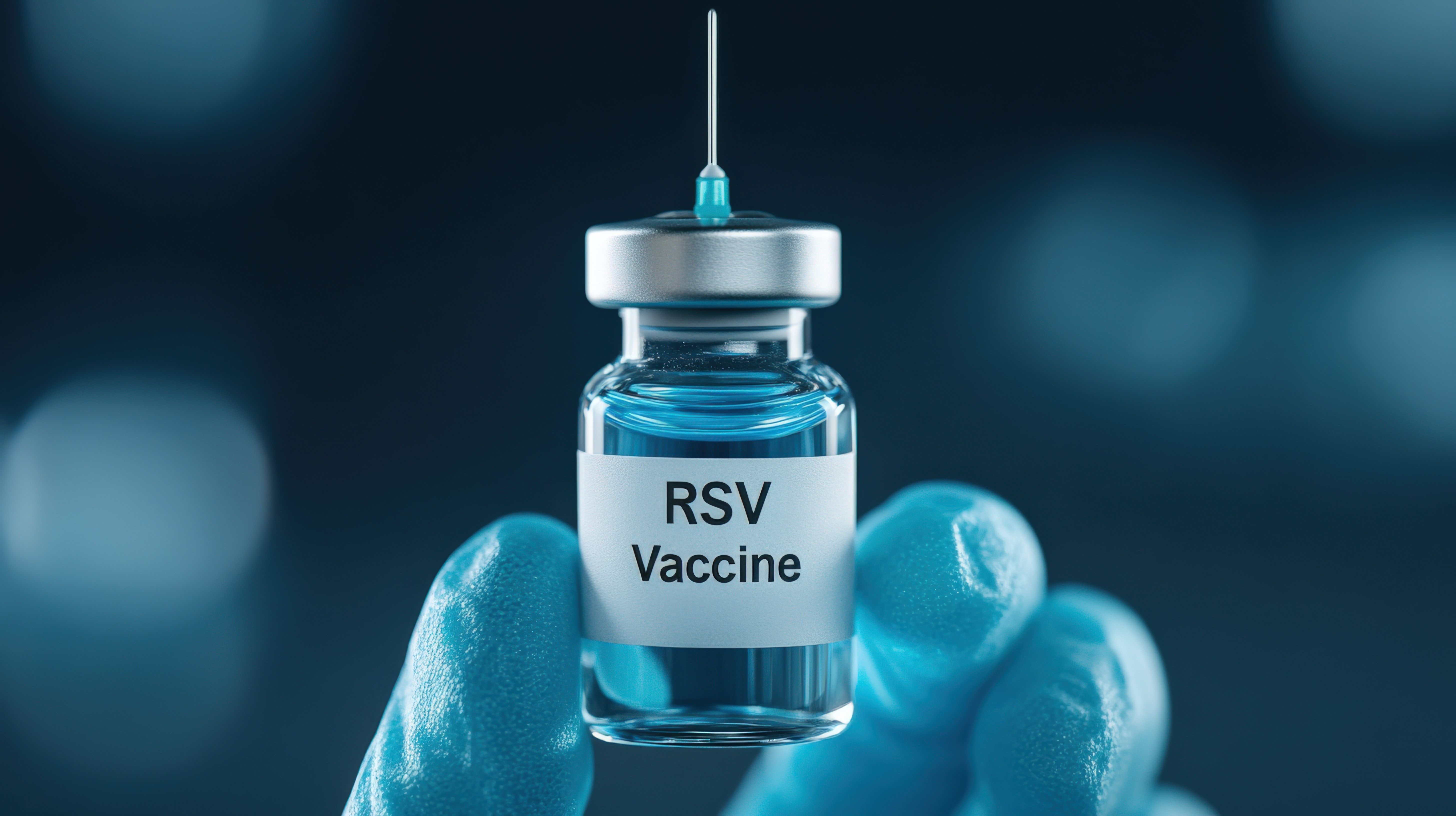 rsv Vaccine vial Held in Gloved Hand - Image credit: SAchin love SAtyam | stock.adobe.com