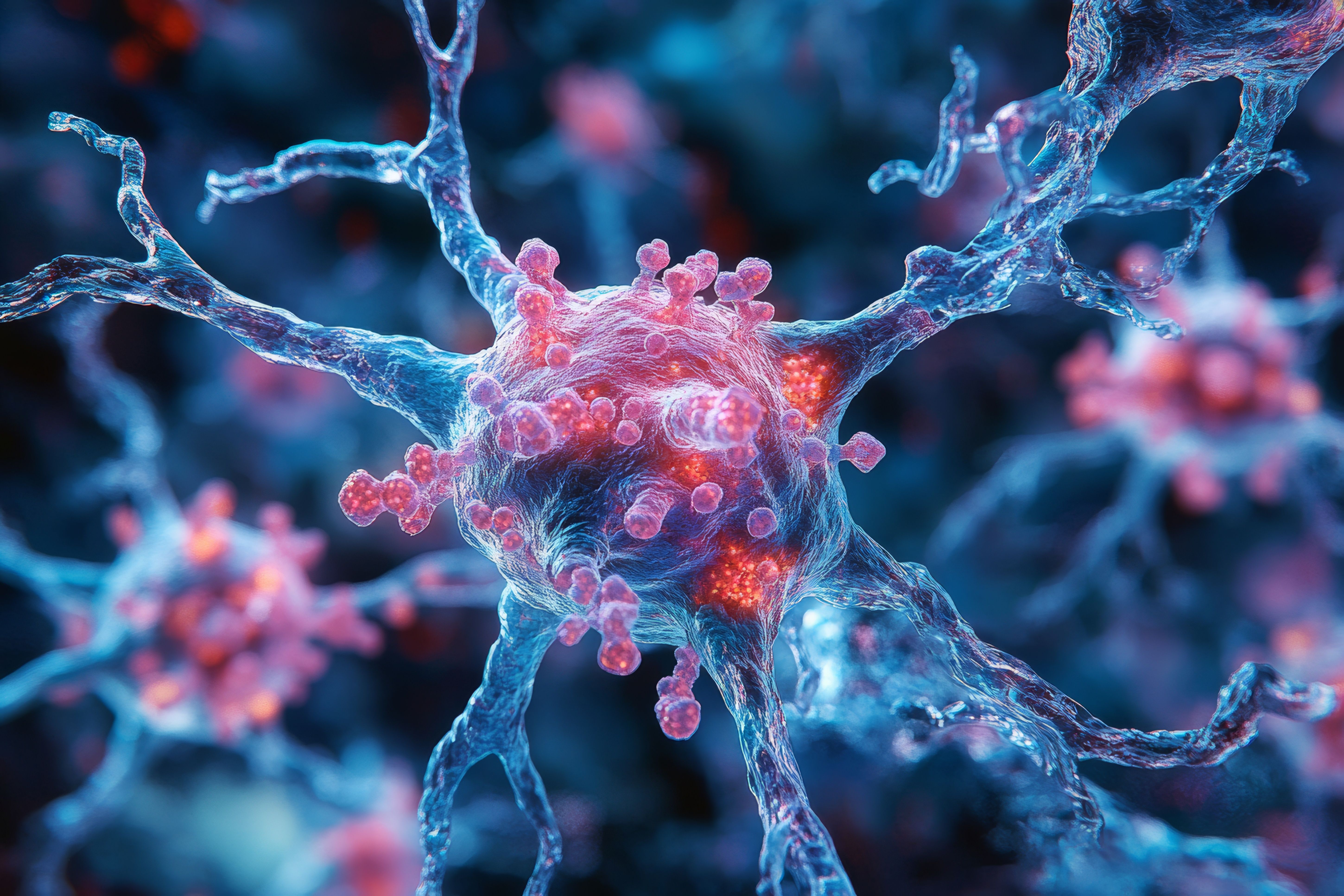 Amyloid plaques -- Image credit: miss_fortuna | stock.adobe.com