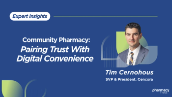 Community Pharmacy Must Pair Trust With Digital Convenience