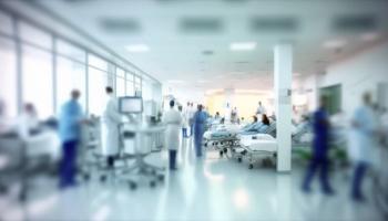 Blurry hospital scene -- Image credit: Kurosch | stock.adobe.com