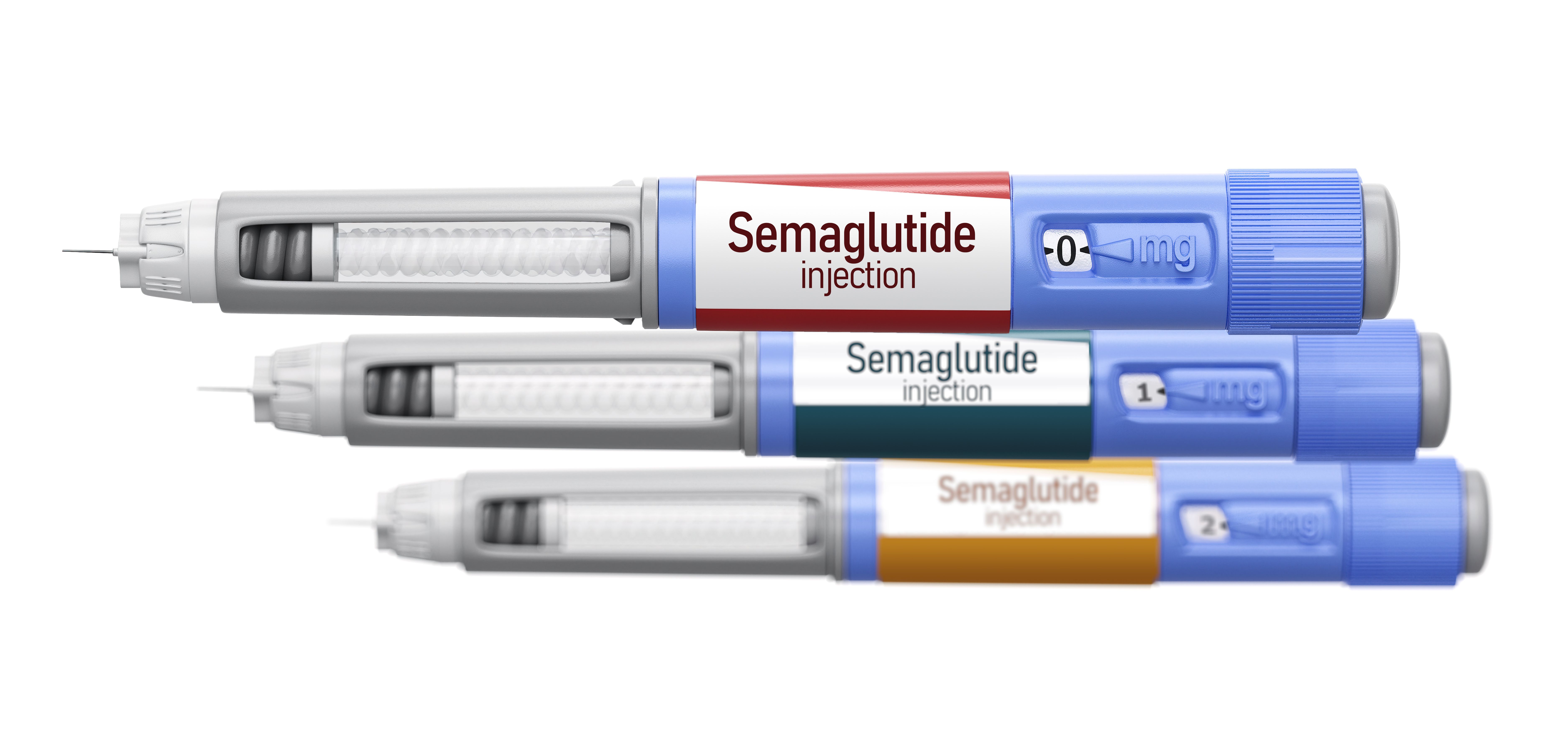 Semaglutide injection for diabetes treatment, weight loss, effective blood sugar control, diabetes management. Medical injection, healthcare, diabetic care improve patient health, glucose control, 3D. | Image Credit: Corona Borealis | stock.adobe.com 