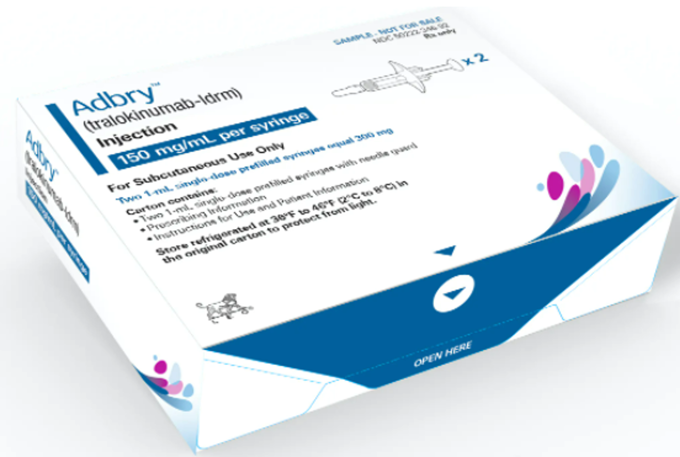 Adbry Injection Vs Auto Injection Daily Medication Pearl: Tralokinumab-ldrm (Adbry)