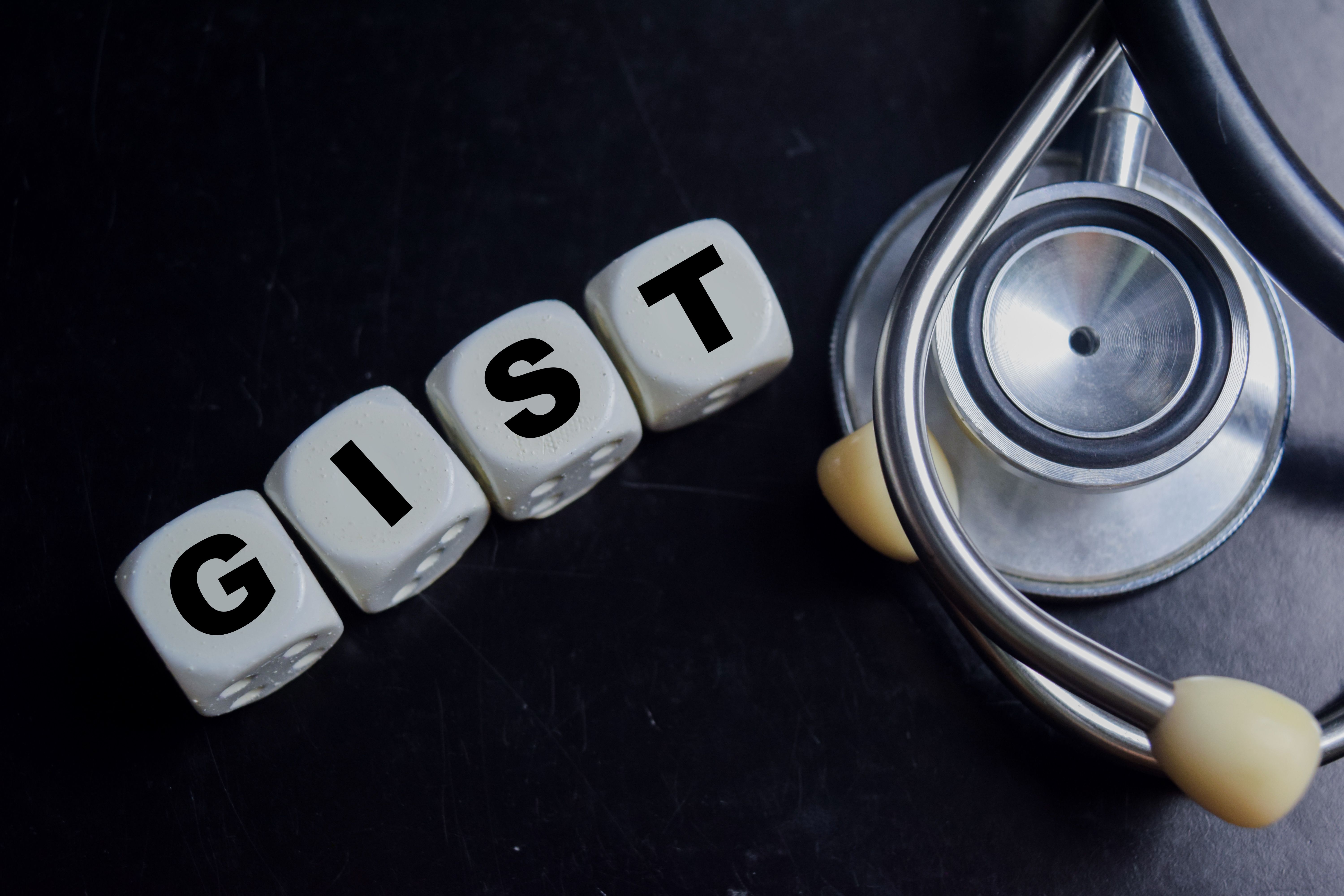 Concept of text GIST - Gastrointestinal Stromal Tumor on wooden blocks. medical or healthcare concept | Image Credit: syahrir | stock.adobe.com
