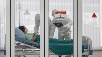 Coronavirus covid 19 infected patient in quarantine room with quarantine and outbreak alert sign at hospital with disease control experts make disease - Image credit: Mongkolchon | stock.adobe.com
