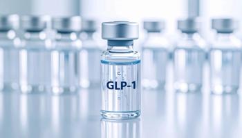 GLP-1 medicine vial representing advancements in weight loss treatment, metabolic disease management, and pharmaceutical innovation | Image Credit: Igor_Tichonow | stock.adobe.com