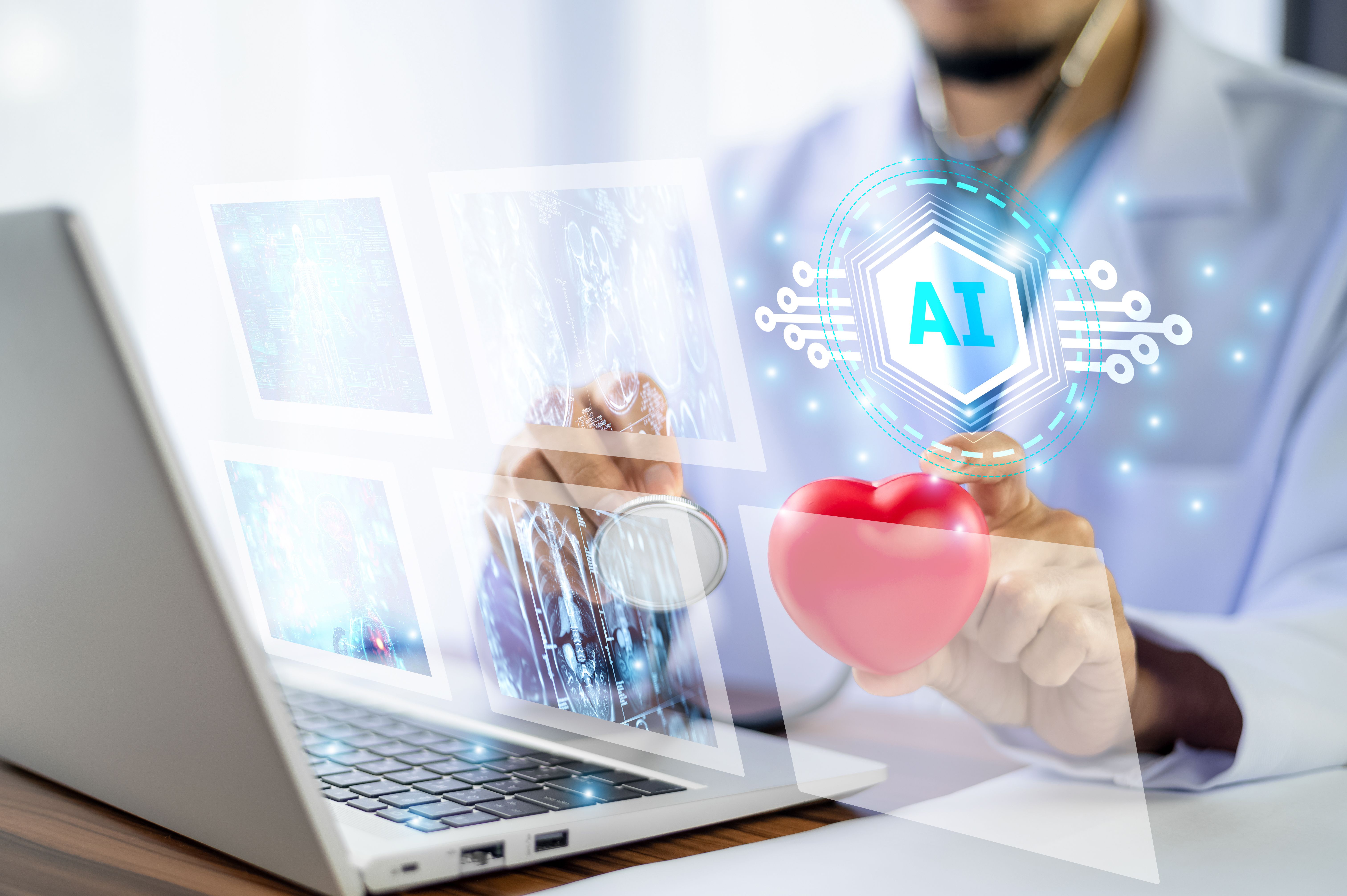 Health care provider using AI -- Image credit: Suriyo | stock.adobe.com