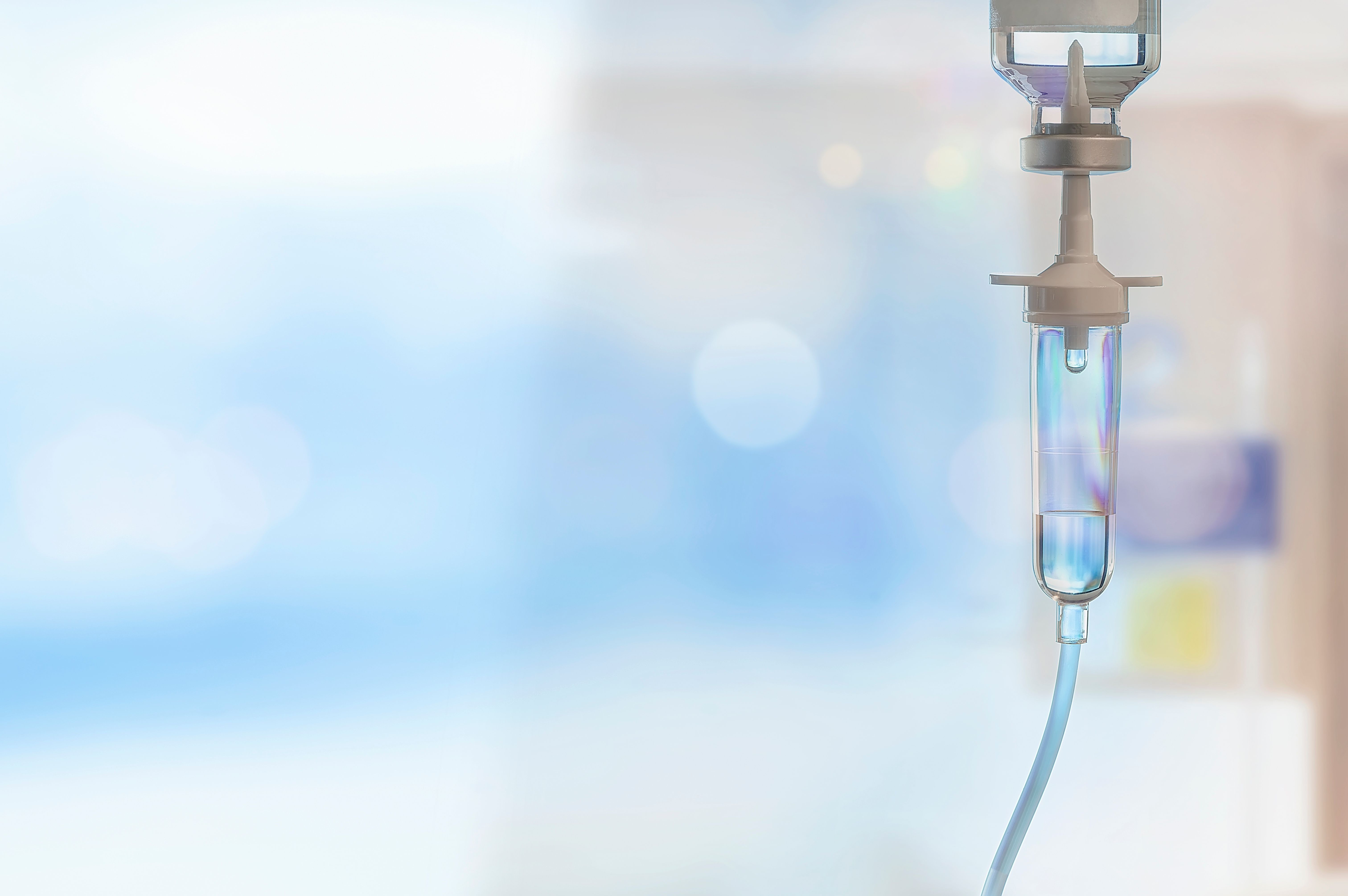 Closeup set iv fluid intravenous drop saline drip hospital | Image Credit: NAMPIX - stock.adobe.com