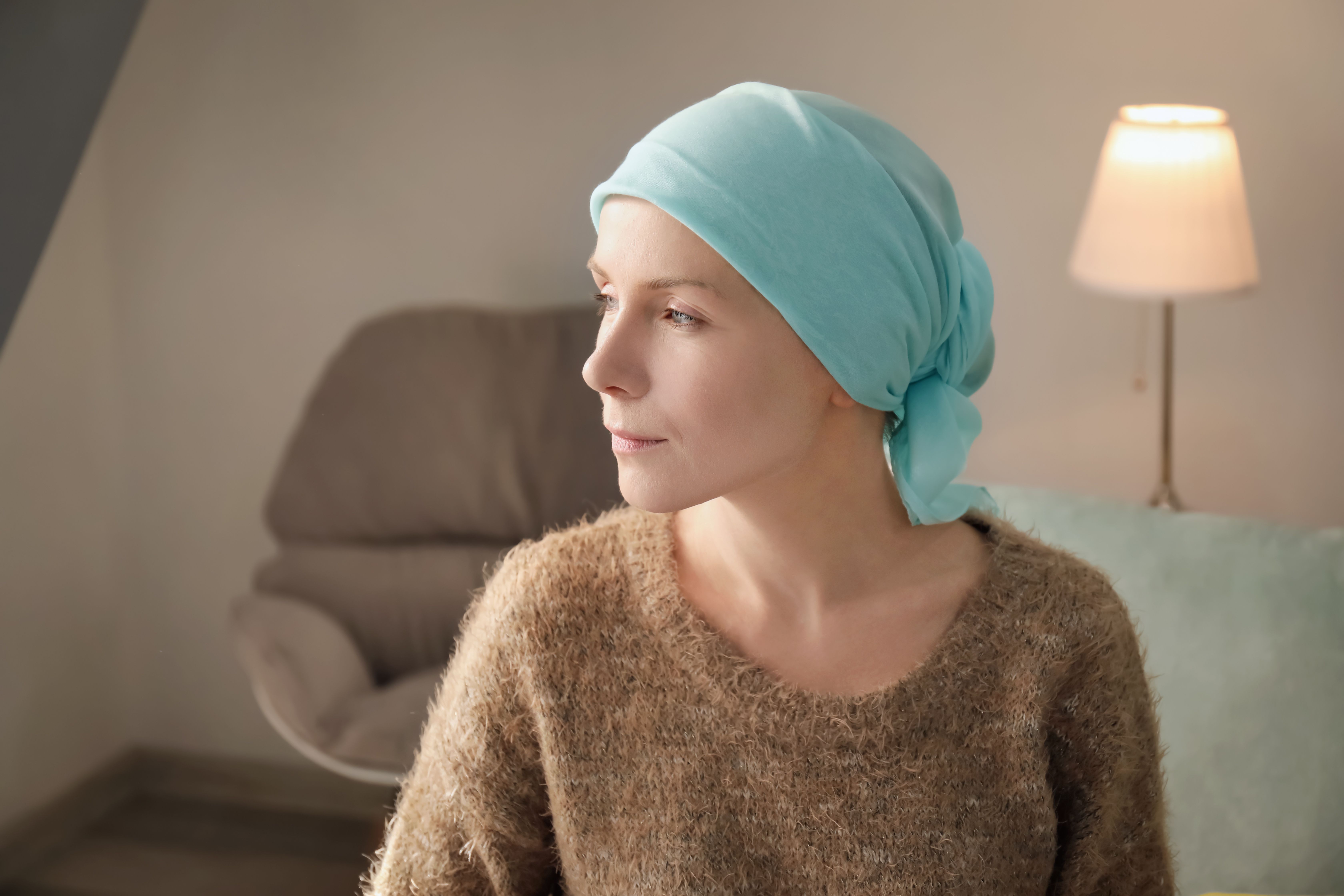 Young woman with cancer -- Image credit: Africa Studio | stock.adobe.com