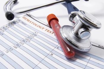 Blood test with sample -- Image credit: shidlovski | stock.adobe.com